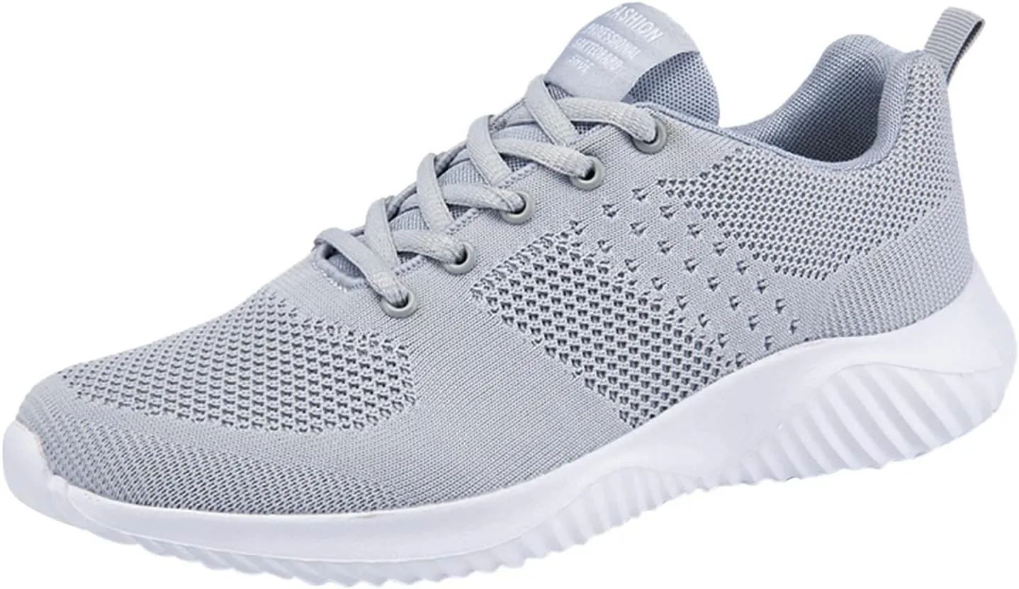 Athletic Walking Shoes for Men Lightweight Tennis Shoes Non Slip Running Shoes Comfortable Breathable Sneakers