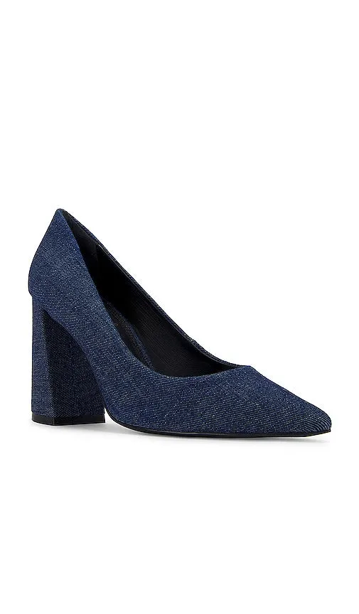 BLACK SUEDE STUDIO Dylan Pump in Blue
