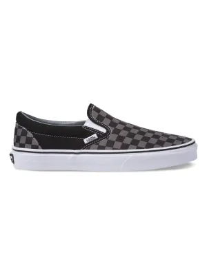 Classic Slip-On Black/Pewter Check Shoes