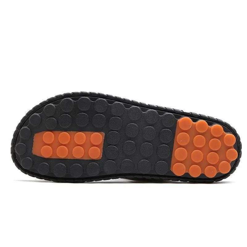 Comfy Mens Flip Flops with Back Strap
