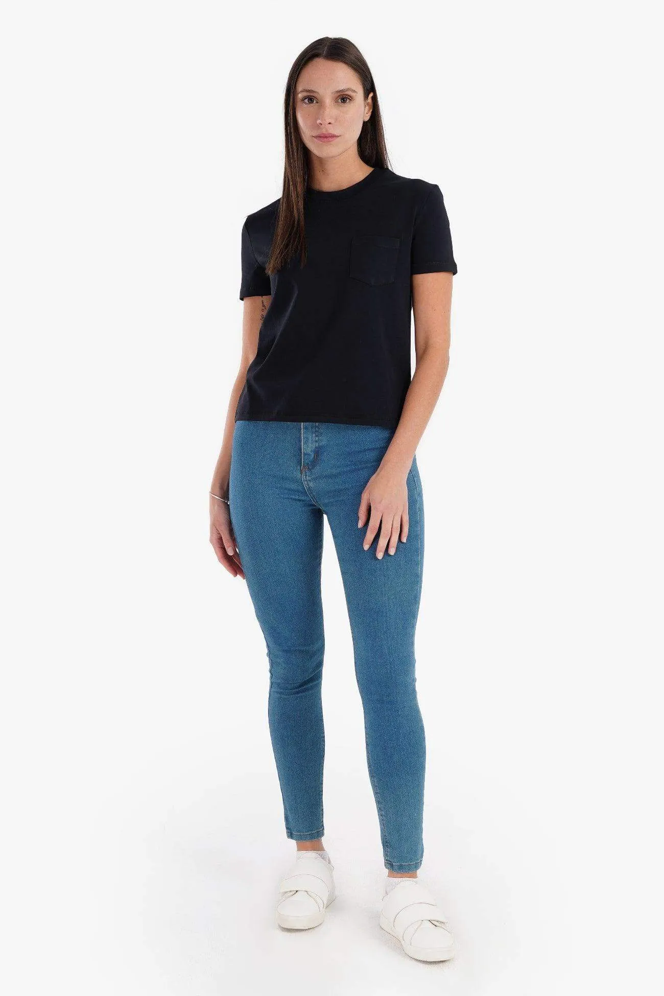 Cotton T-Shirt with Chest Pocket