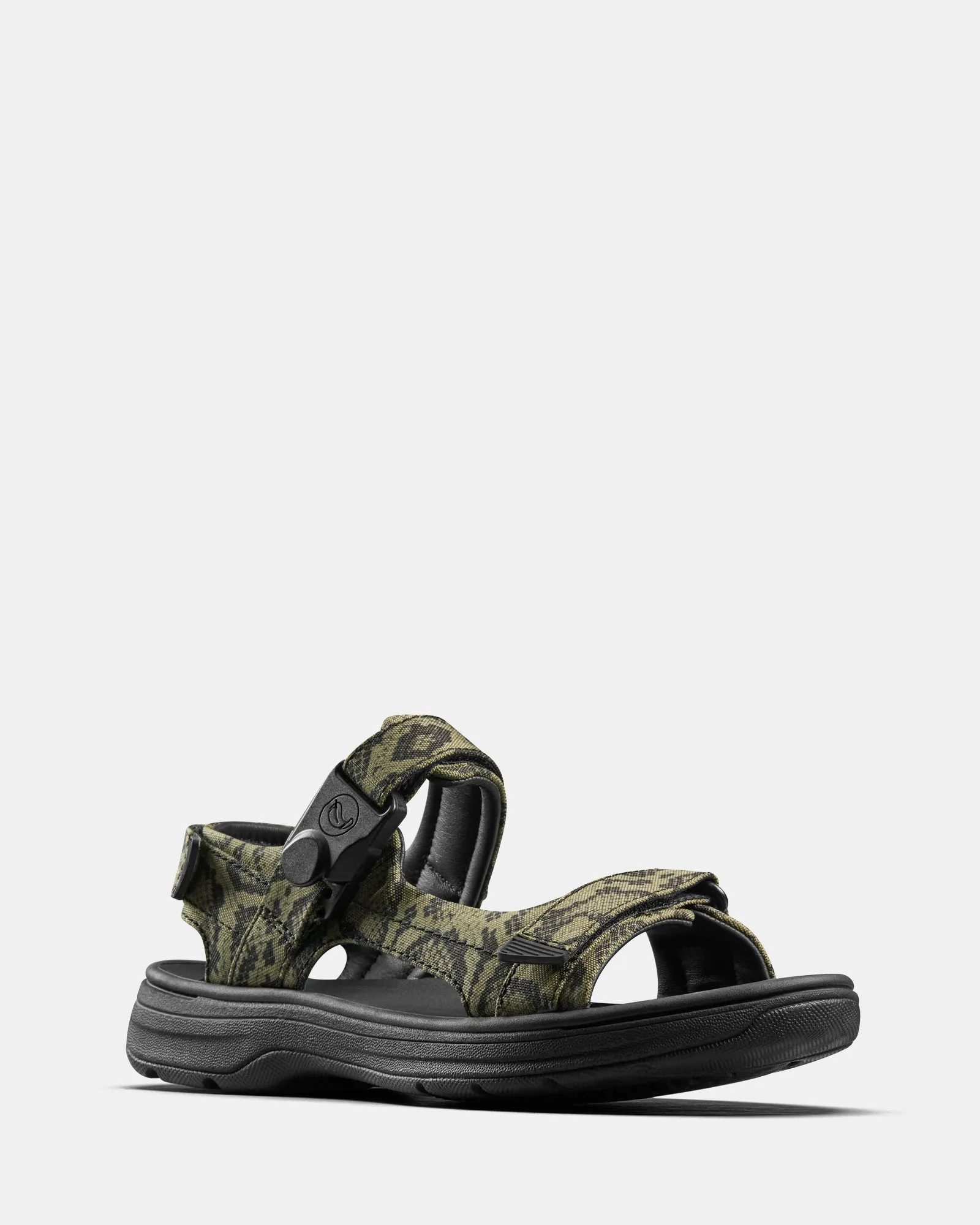 Cur Sandal 2 M Green Textile