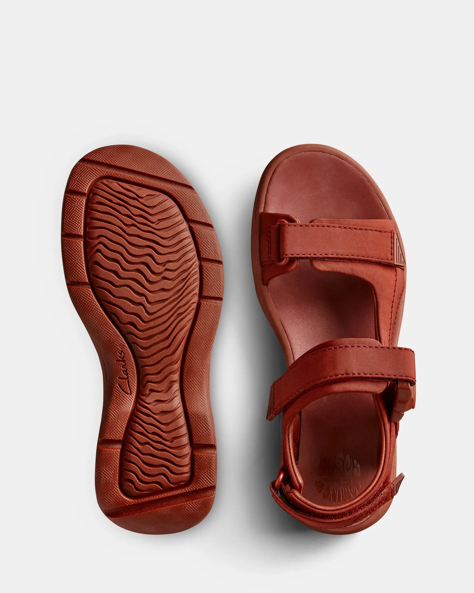 Cur Sandal 2 M Oxblood Textile