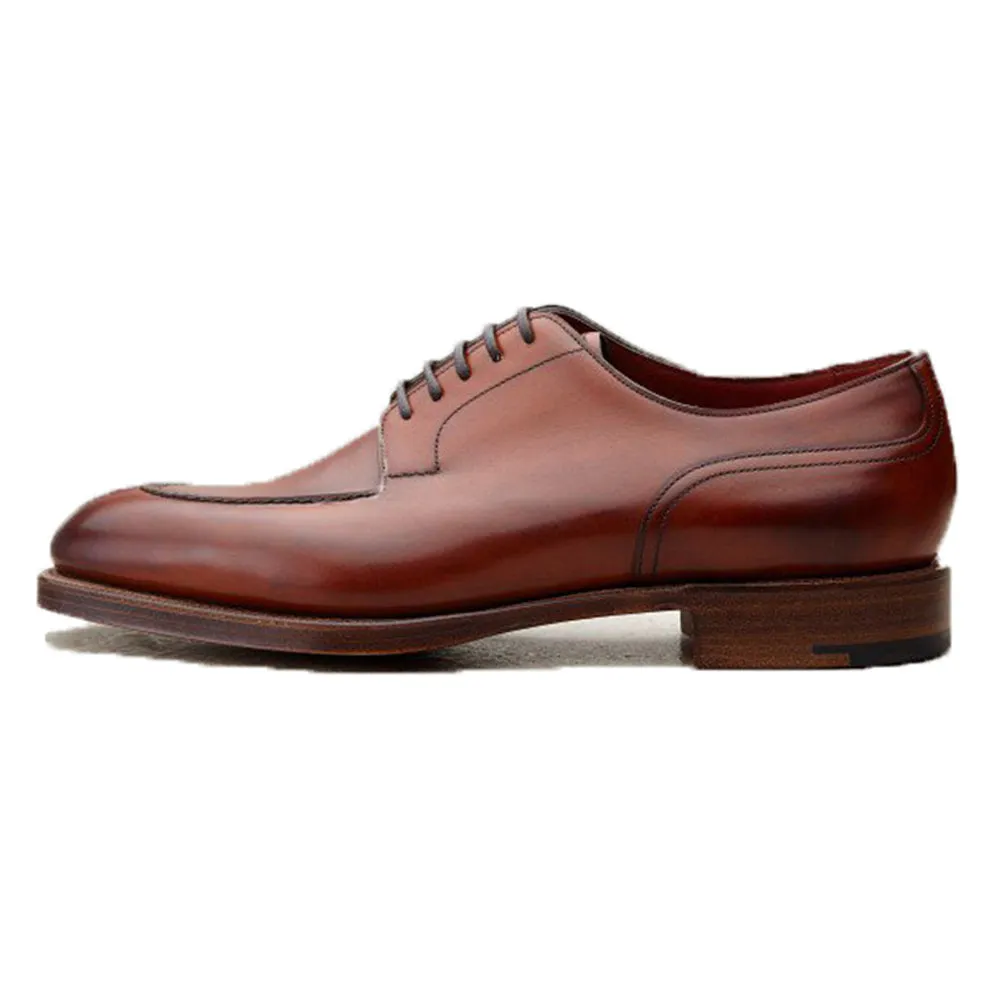 Fire Tan Leather Hamlet Derby Shoes