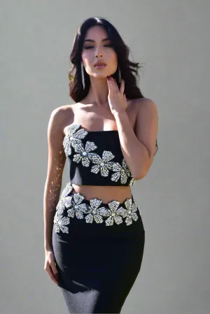 GAIA CRYSTAL EMBELLISHED BANDAGE SET