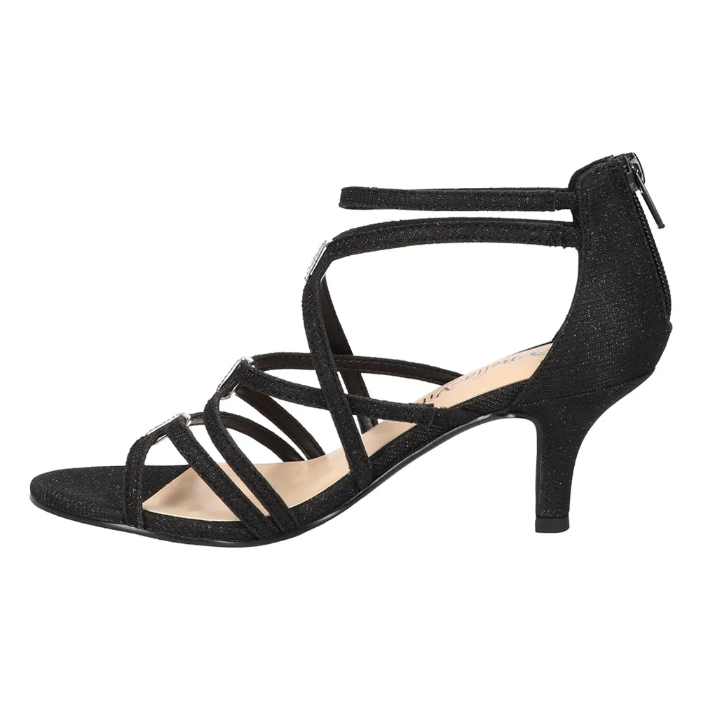 Karlette Glitter Evening Sandals