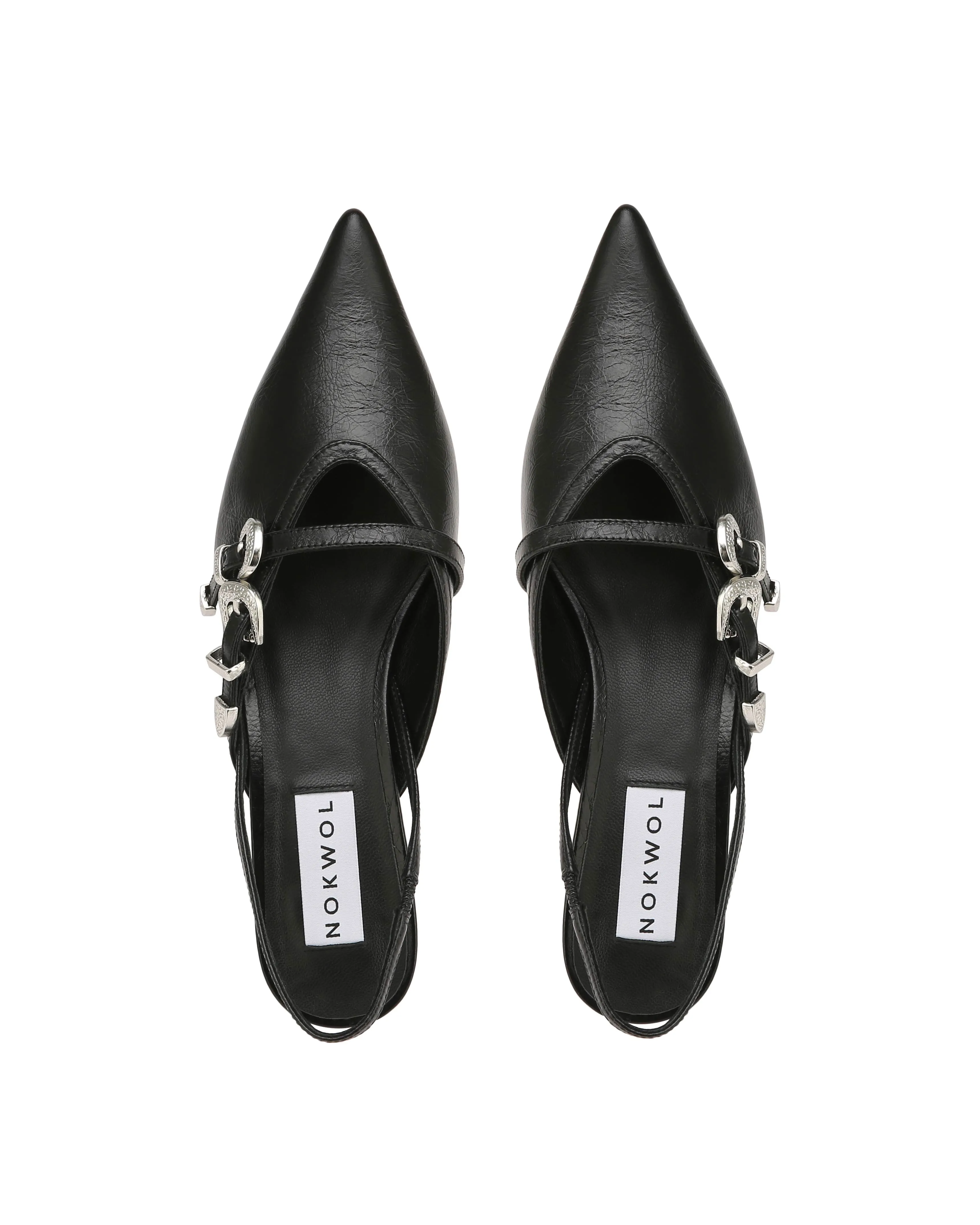 Legacy Black Crinkle Leather
