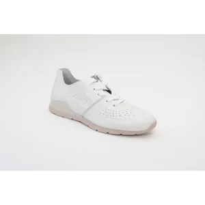 Maria Lya 277301 Ladies White Leather Trainers