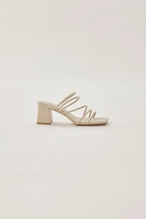Maya Heels in Cream