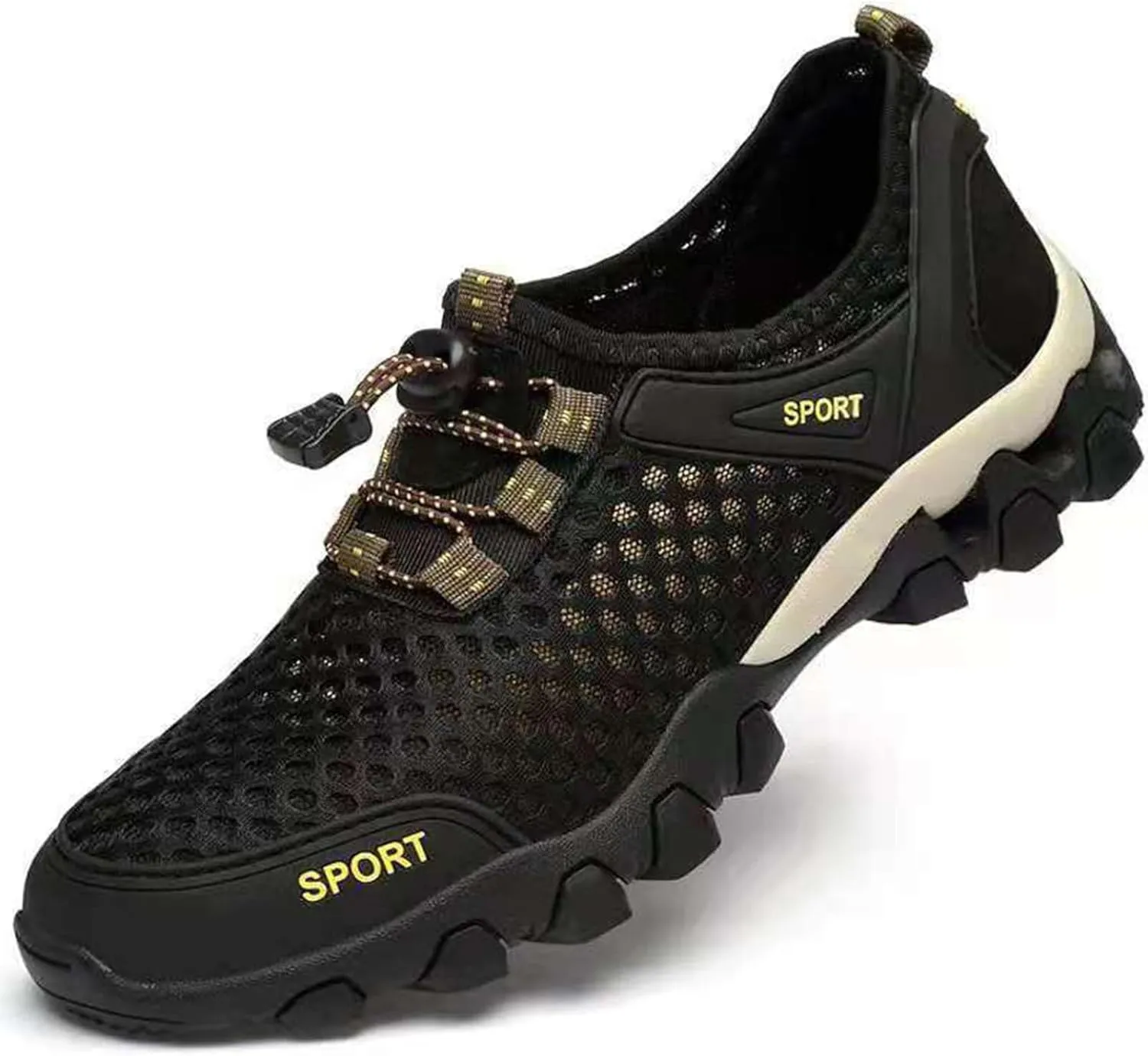 Men Hiking Shoes Outdoor Breathable Sneakers Travel Walking Shoes Casual Jogging Driving Shoes Running Shoes