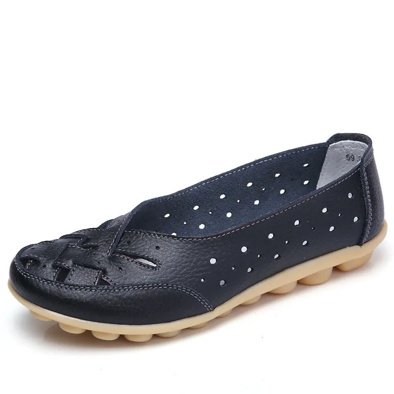 Nanccy Casual Women  Loafers Closed Toe  Comfortable Walking Shoes