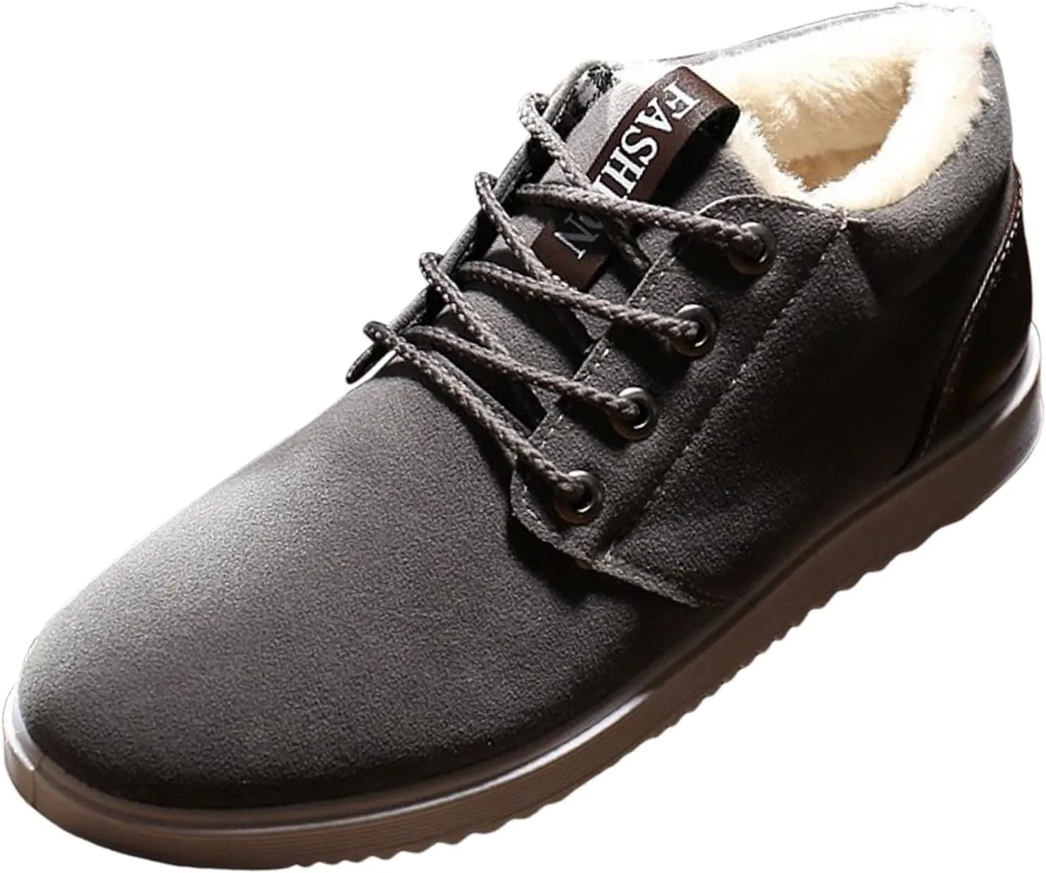 New Winter Men's Snow Boots Men's Cotton Shoes Velvet Thickening Warm Casual Hiking Boots Shoes Mens Casual Comfortable