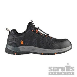 Scruffs Argon Safety Trainers Black Size 10 / 44