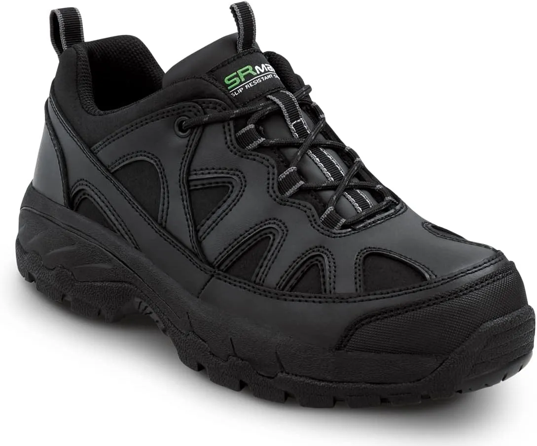 SR Max Walden, Unisex, Black, Athletic Style Steel Toe, EH, Slip Resistant Work Shoe