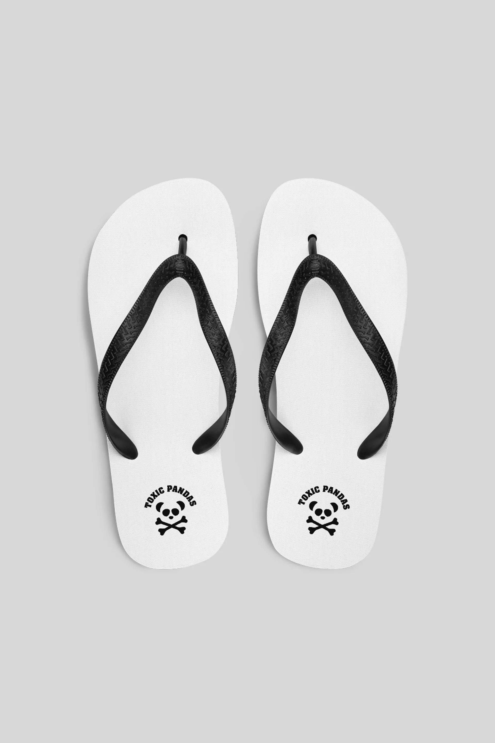 Unisex Toxic Pandas Emblem Sandals