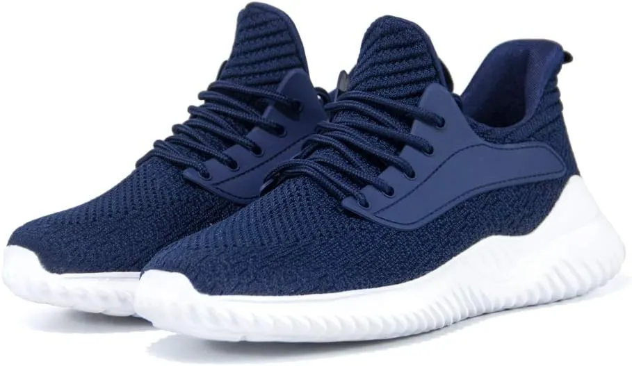 Womens Walking Shoes - Slip On Tennis Running Shoes Memory Foam Lightweight Work Sneakers for Indoor Outdoor Gym
