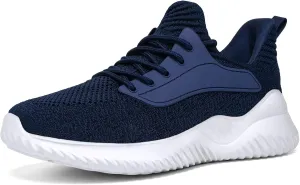 Womens Walking Shoes - Slip On Tennis Running Shoes Memory Foam Lightweight Work Sneakers for Indoor Outdoor Gym